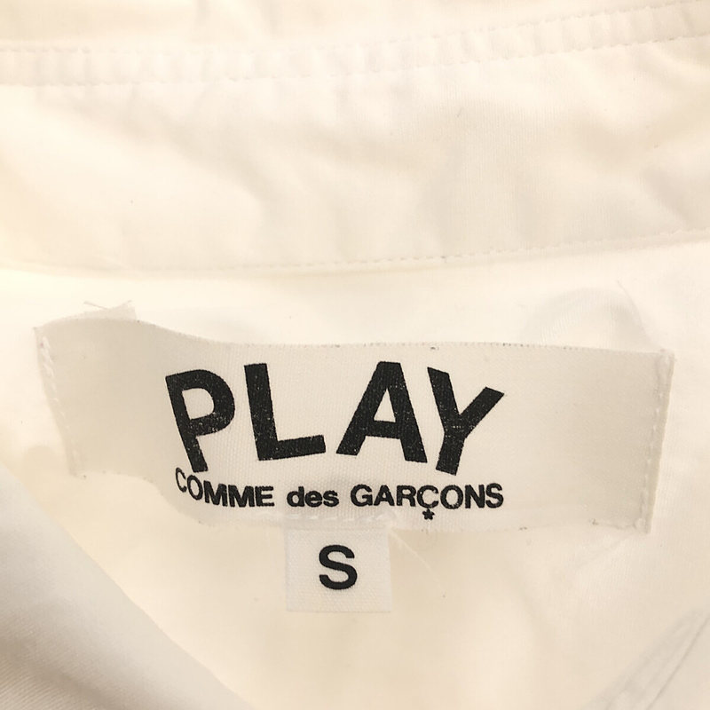 PLAY COMME des GARCONS / プレイコムデギャルソン Embroidered heart 長袖シャツ