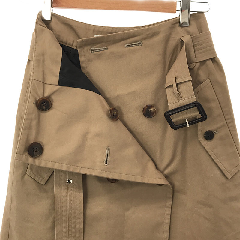 JOHN LAWRENCE SULLIVAN / ジョンローレンスサリバン ツイル バックボタン スカート