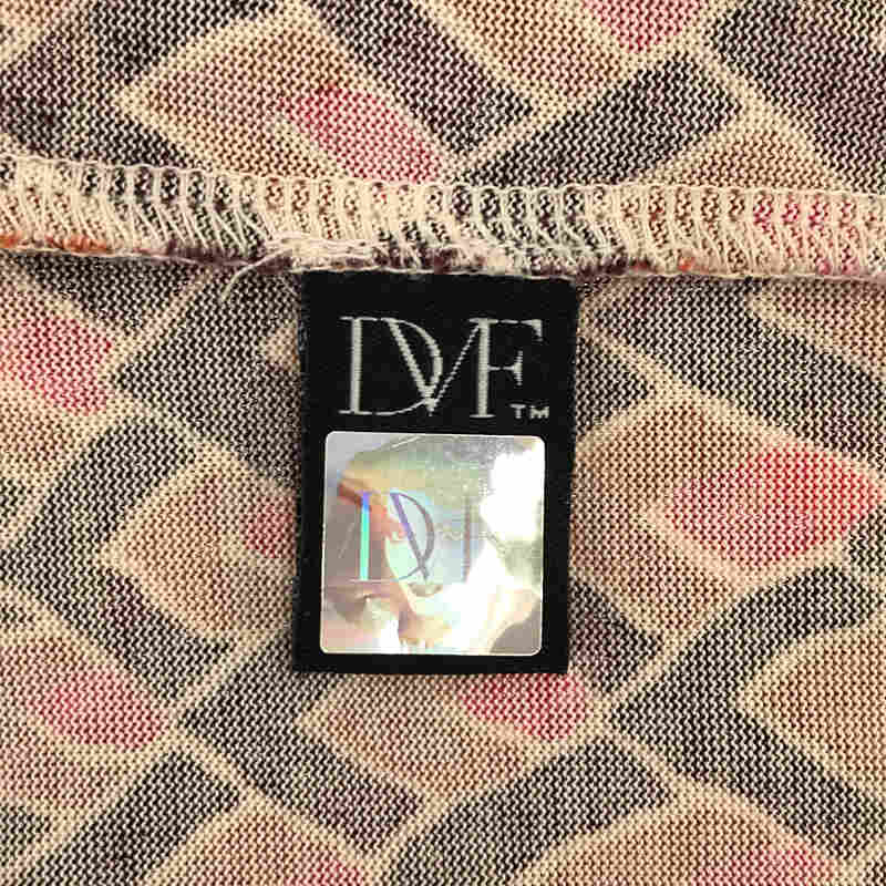 DIANE VON FURSTENBERG / ダイアンフォンファステンバーグ 総柄 ミニワンピース