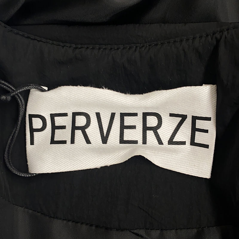 PERVERZE / パーバーズ Nylon Puffer Long Down Jacket ロング ダウンジャケット コート