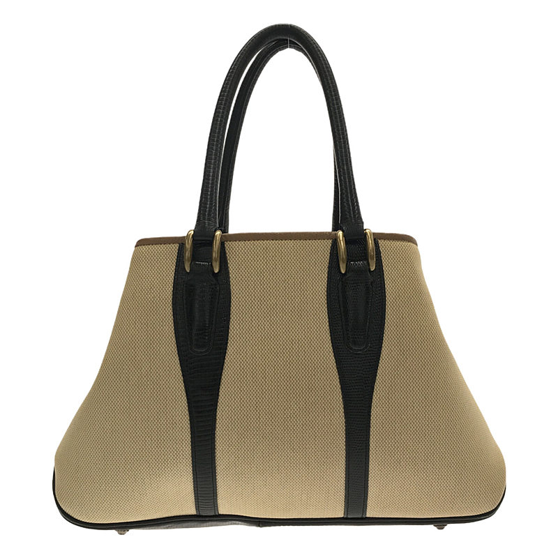 TOFF&LOADSTONE / トフ＆ロードストーン レザー切替 トートバッグ