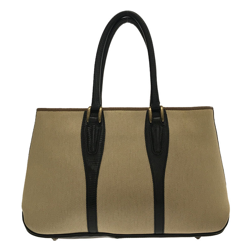 TOFF&LOADSTONE / トフ＆ロードストーン レザー切替 トートバッグ