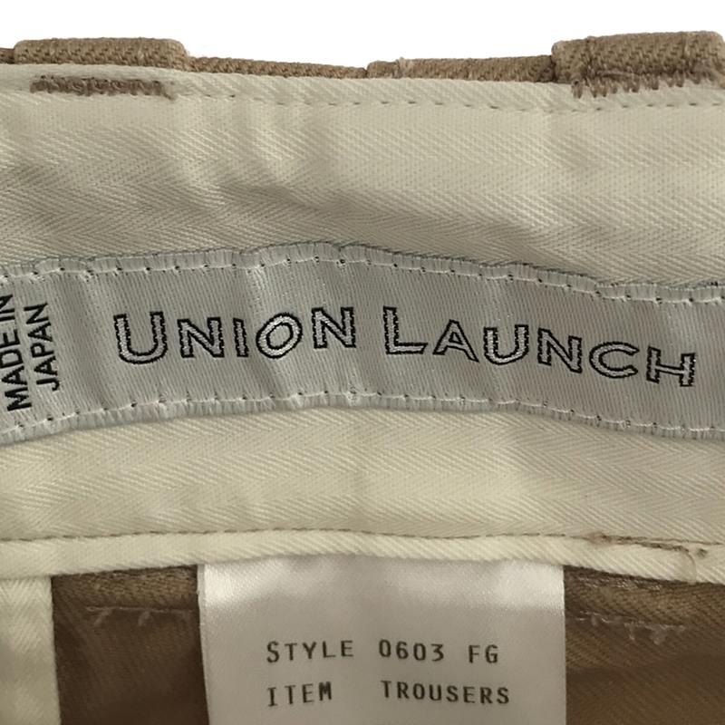 UNION LAUNCH / ユニオンランチ TROUSERS ストレートパンツ