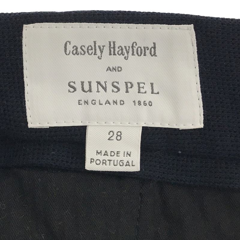 SUNSPEL / サンスペル × Casely Hayford スラックスパンツ