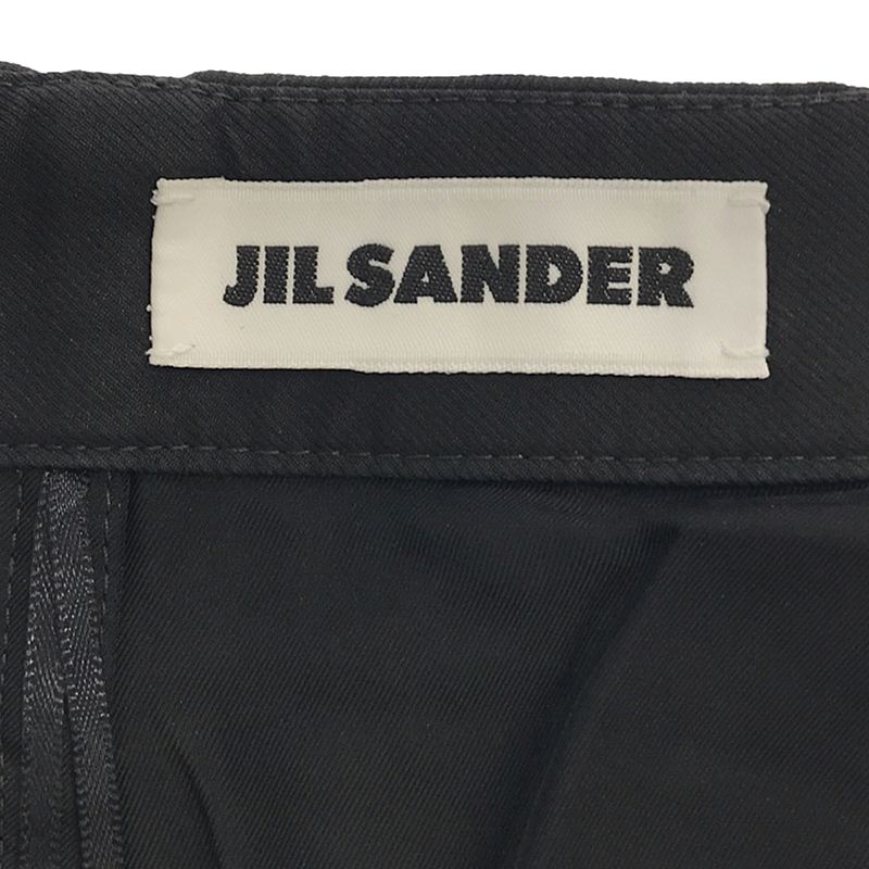 JIL SANDER / ジルサンダー ワイド サイドスリットパンツ