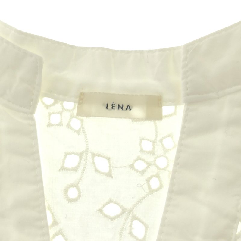 IENA / イエナ カットワークスキッパーブラウス