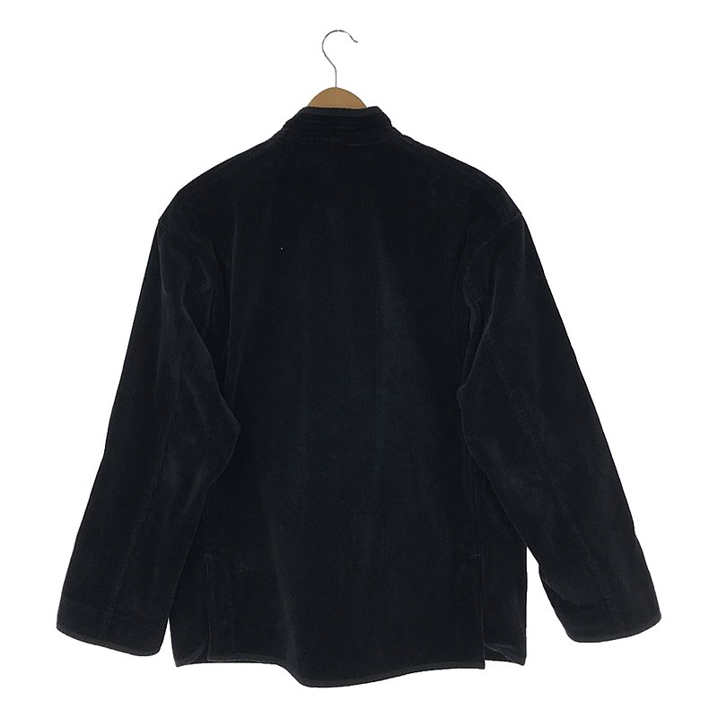 PORTER CLASSIC / ポータークラシック CORDUROY CHINESE JACKET - WATCH CHAIN ITEM / コーデュロイチャイニーズジャケット