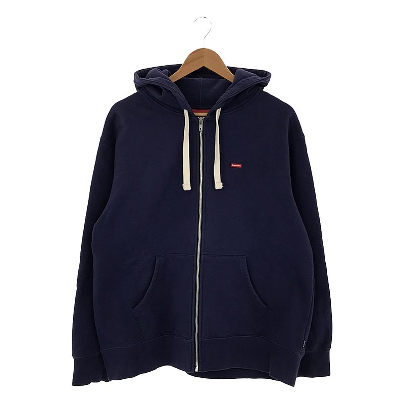 Small Box Drawcord Zip Up Hooded Sweat / スモール ボックス ドローコード ジップ アップ フーディー スウェット