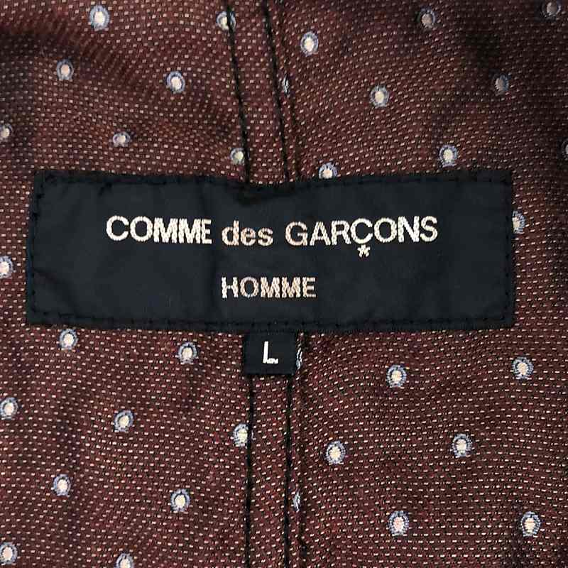 COMME des GARCONS HOMME / コムデギャルソンオム 製品染め リバーシブル ドット柄 3B テーラードジャケット