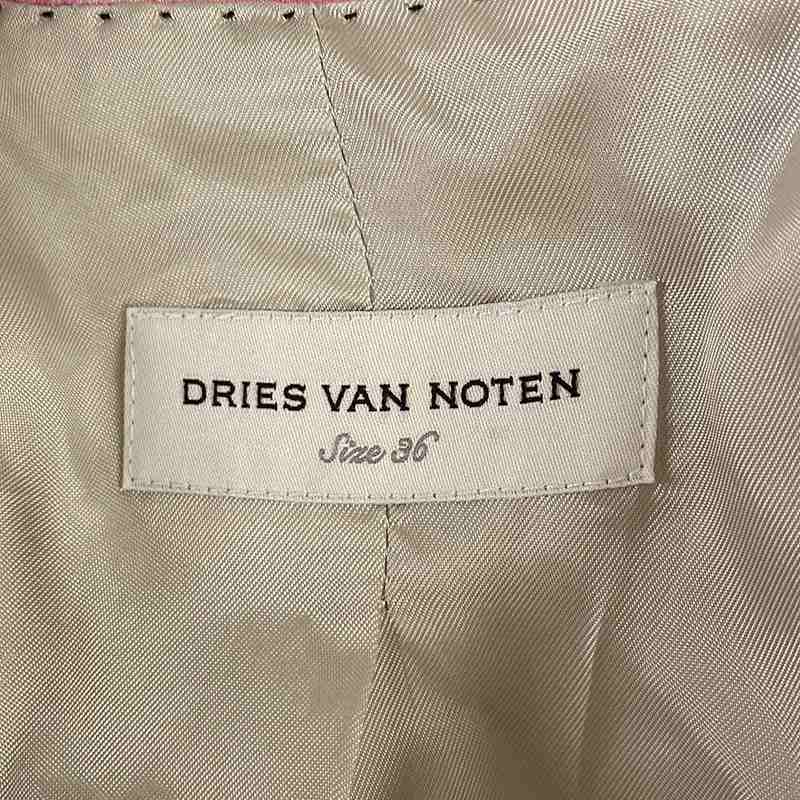 DRIES VAN NOTEN / ドリスヴァンノッテン フローラル シングルブレストジャケット