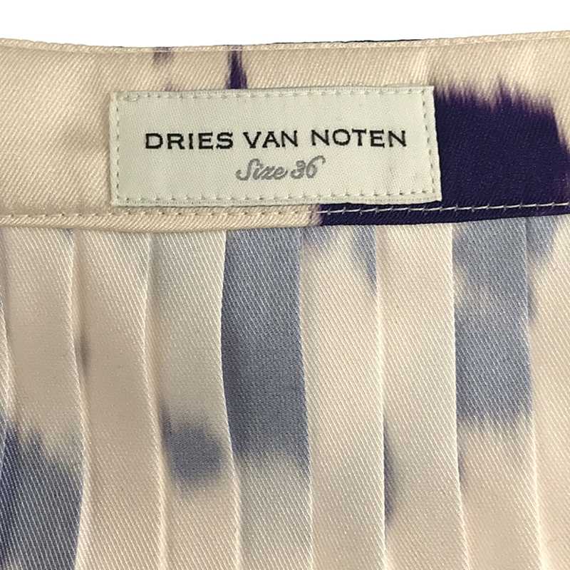 DRIES VAN NOTEN / ドリスヴァンノッテン SAREAN BIS 5107 W.W.SKIRT プリーツスカート