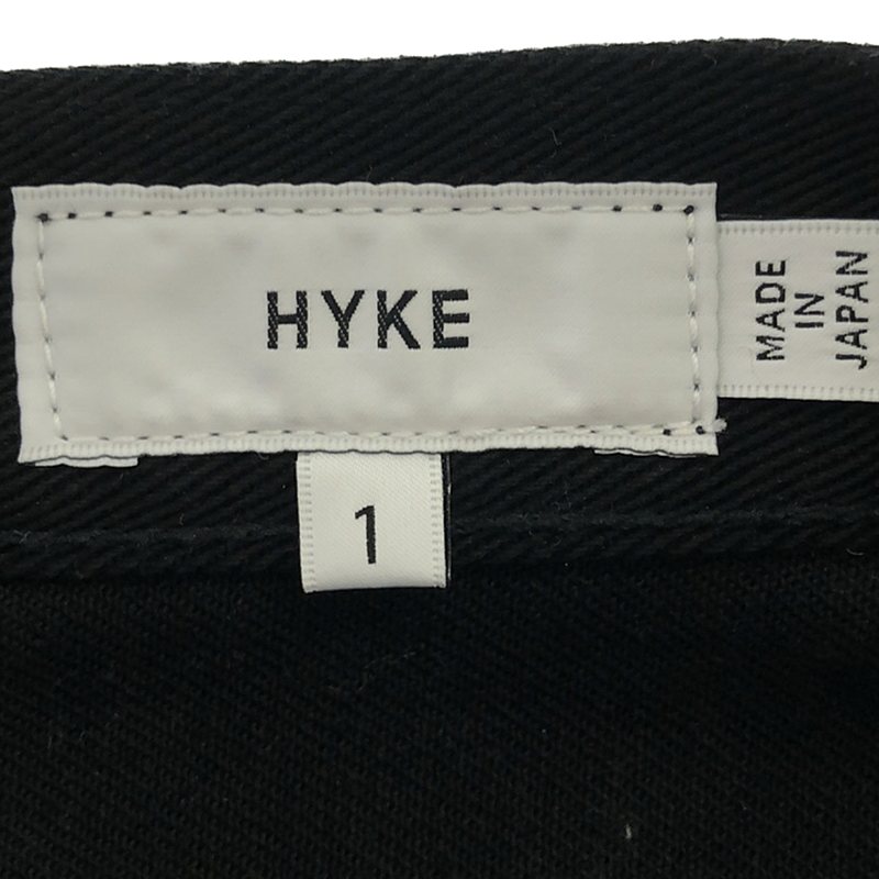 HYKE / ハイク 13OZ ストレッチジーンズタイトスカート