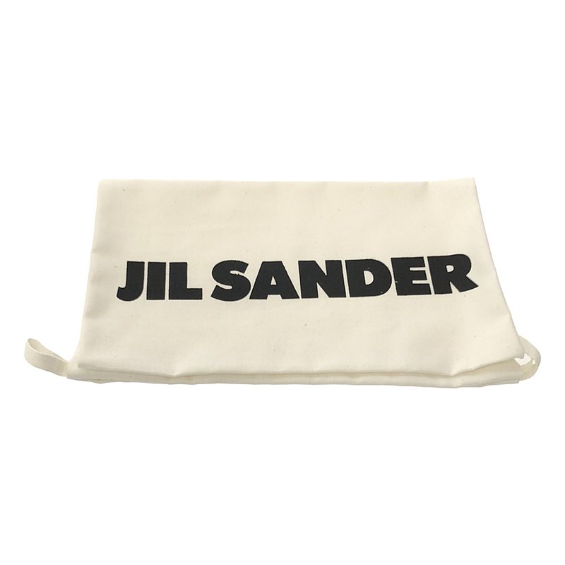 JIL SANDER / ジルサンダー レザー スクエアトゥ ヒール パンプス