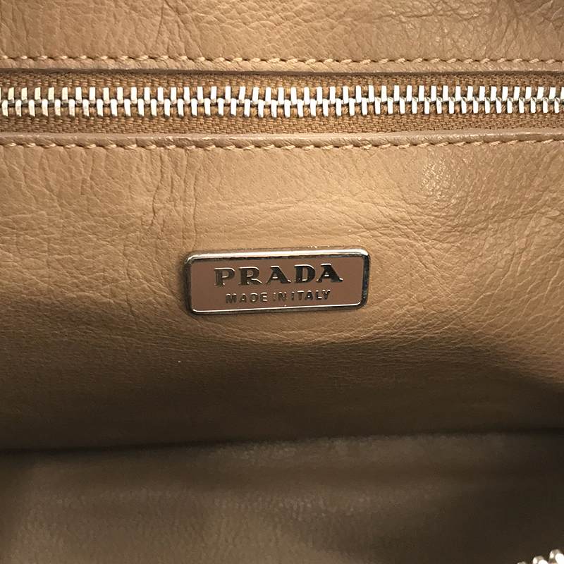 PRADA / プラダ DAINO BOX BAG / レザー ボストンバッグ