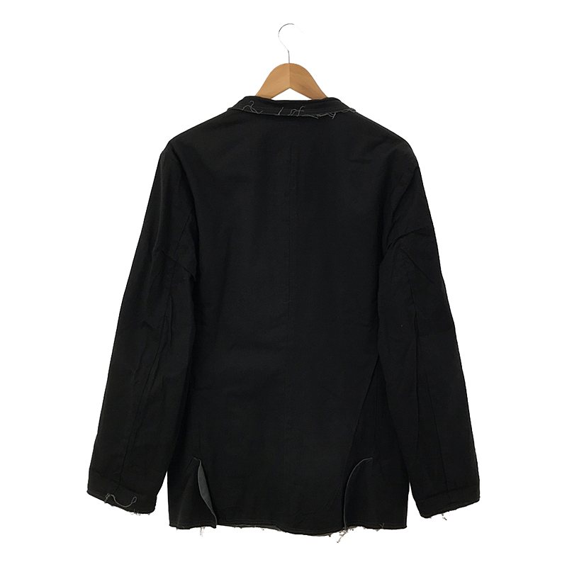 COMME des GARCONS SHIRT / コムデギャルソンシャツ リバーシブル 総柄 カットオフ テーラードジャケット