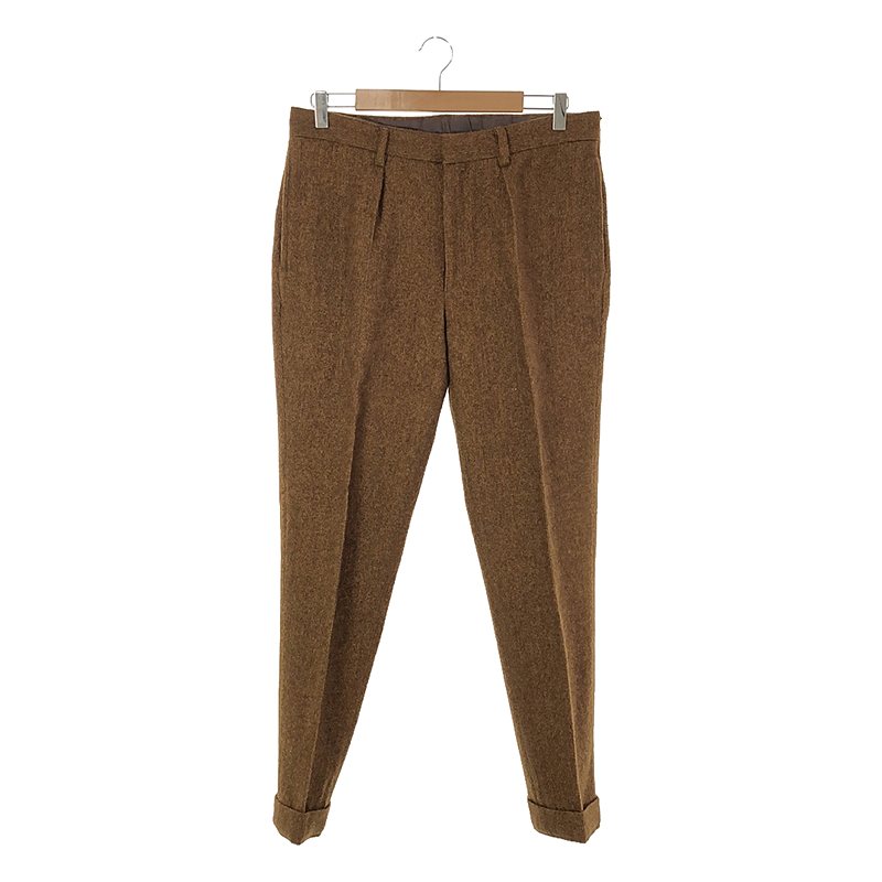 TIGHT SLACKS グリッドループツイード タイトスラックス