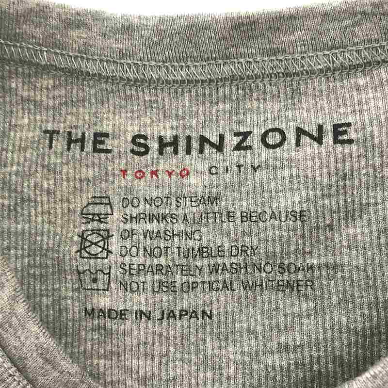 Shinzone / シンゾーン ５分袖リブＴシャツ