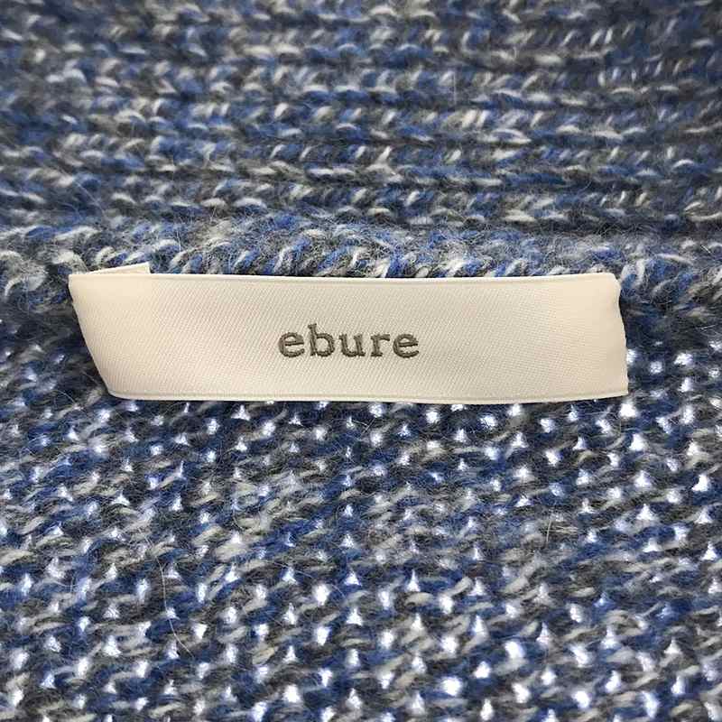 ebure / エブール カシミアローゲージ ニットカーディガン