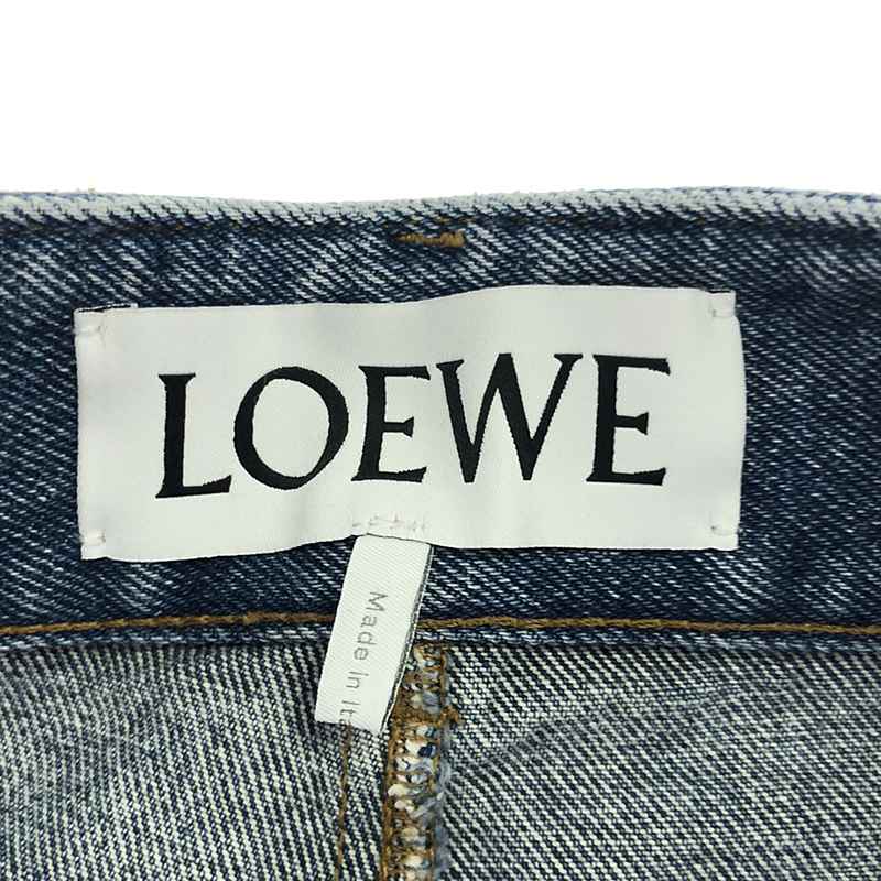 LOEWE / ロエベ アナグラム バギー デニムパンツ