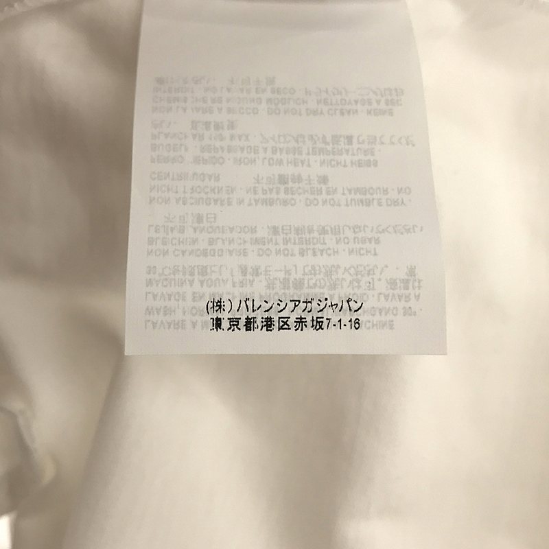 BALENCIAGA / バレンシアガ バックロゴ スリットTシャツ