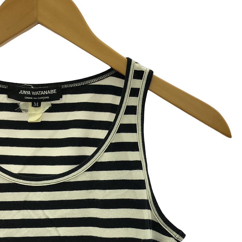 JUNYA WATANABE COMME des GARCONS / ジュンヤワタナベ ボーダー タンクトップ カットソー
