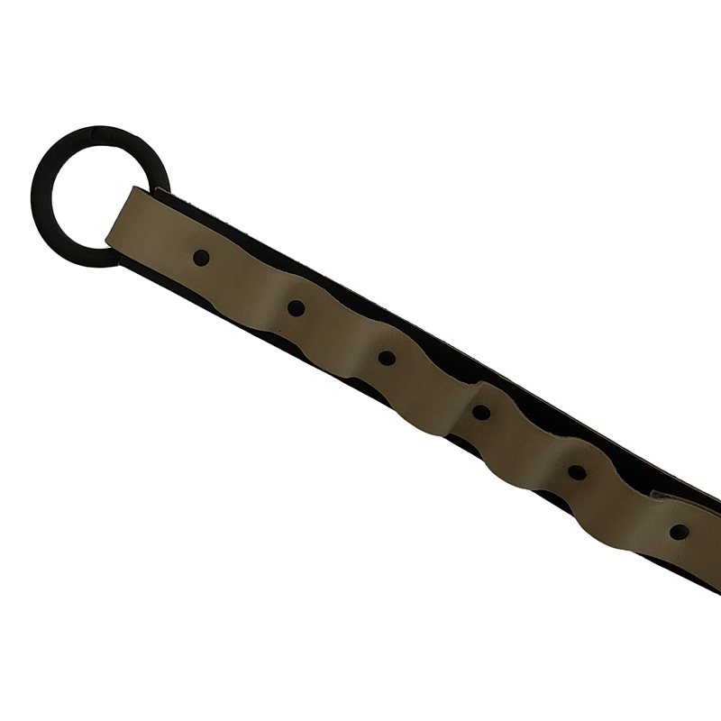 beautiful people / ビューティフルピープル リングバックル レザー フックベルト