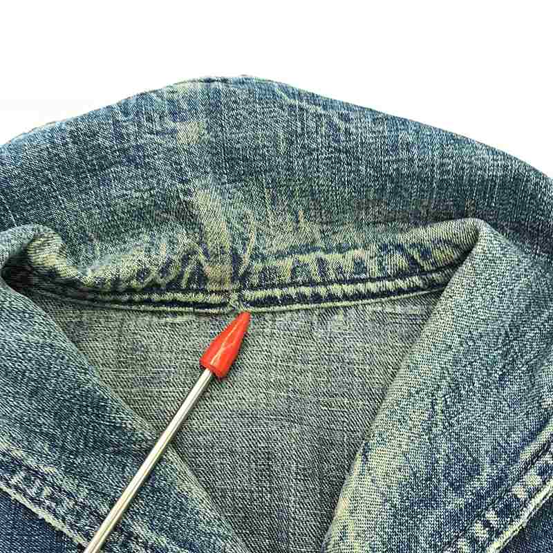 U.S. NAVY / アメリカ軍 40s ヴィンテージ ショールカラー デニム カバーオール ヘチマ襟