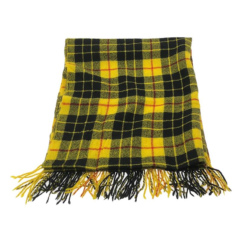 JUNYA WATANABE COMME des GARCONS / ジュンヤワタナベ 大判 フリンジ ストール マフラー