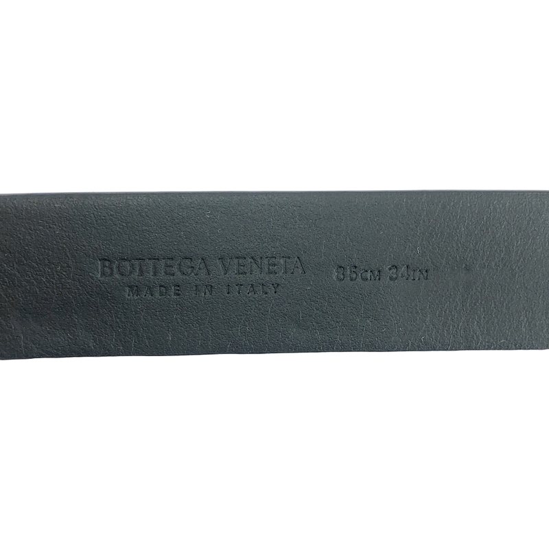 BOTTEGA VENETA / ボッテガヴェネタ Triangle Buckle Leather Belt トライアングルバックル レザーベルト