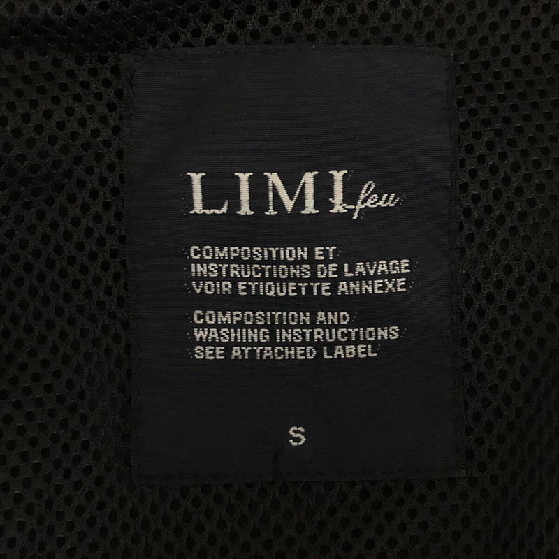 LIMI feu / リミフゥ × WIND AND SEA アシンメトリーMA-1ジャケット
