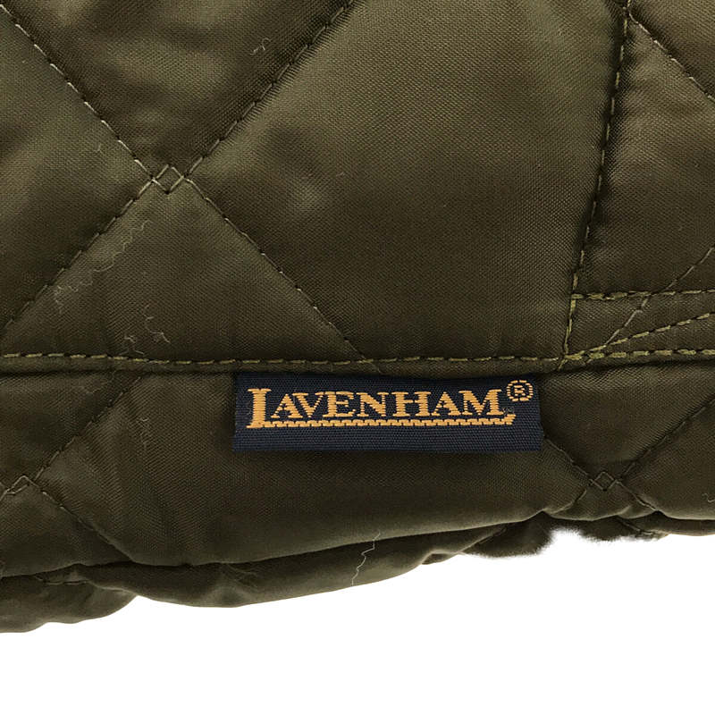 LAVENHAM / ラベンハム 英国製 フード付き ロング キルティング コート