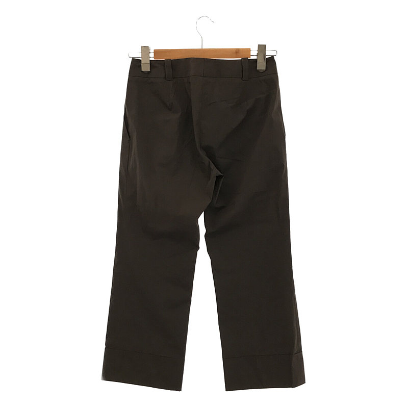 JIL SANDER / ジルサンダー コットンストレッチ クロップドパンツ