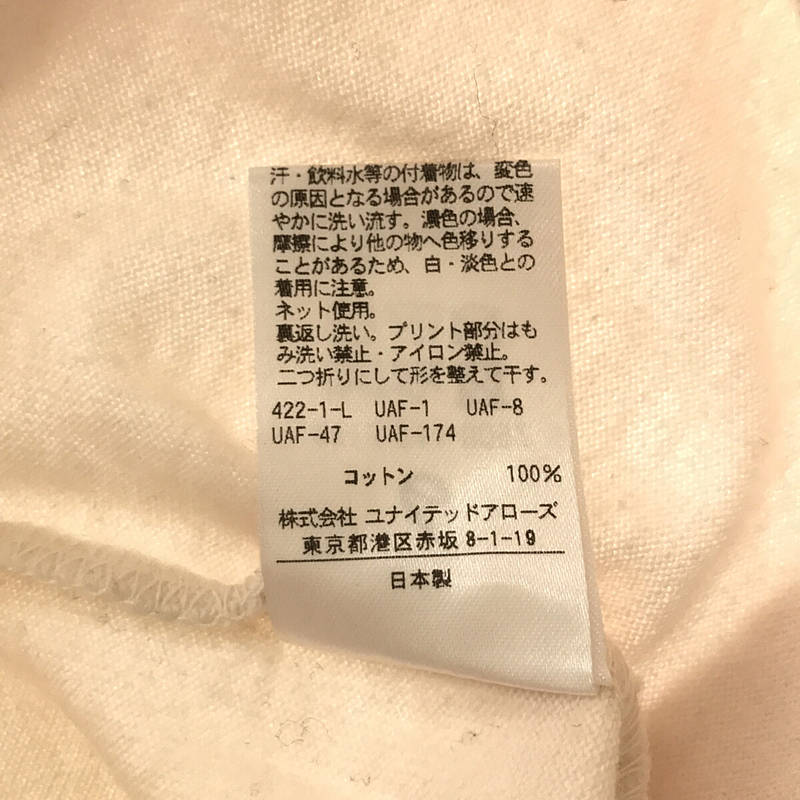 ROKU / ロク LOGO PRINT LONG SLEEVE T-SHIRT ロゴプリント ロングTシャツ