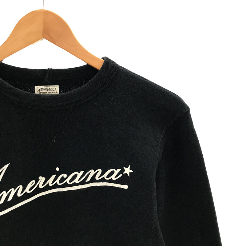 Americana / アメリカーナ × L'Appartement アパルトモン / 筆記体ロゴ クルーネックスウェットプルオーバー