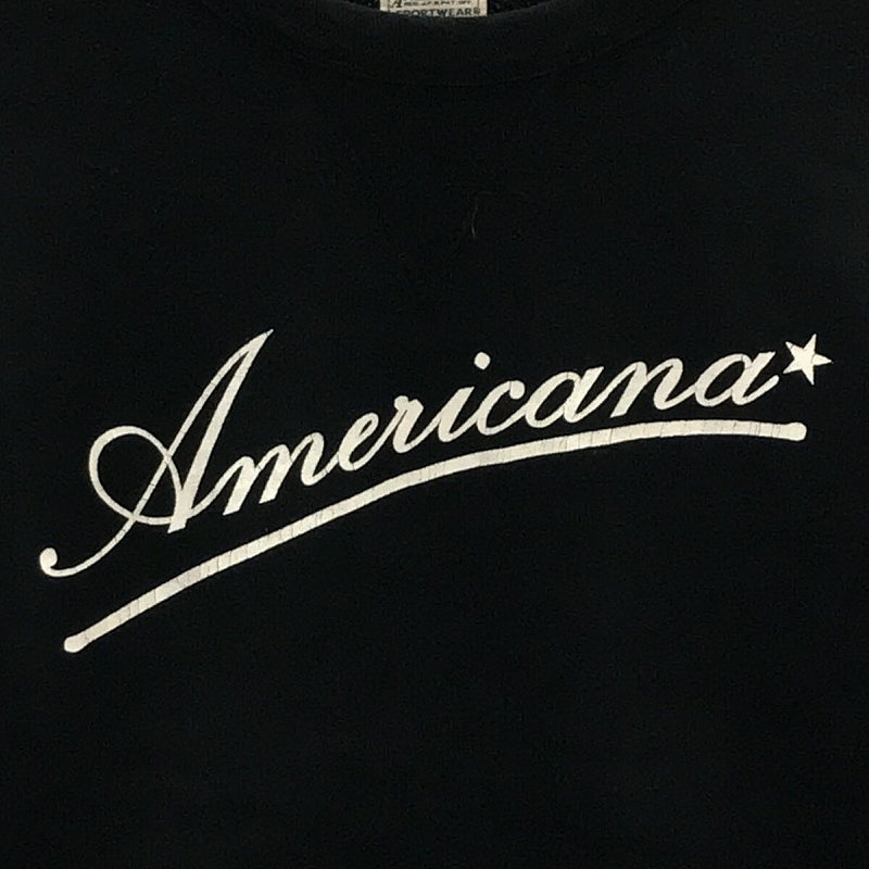 Americana / アメリカーナ × L'Appartement アパルトモン / 筆記体ロゴ クルーネックスウェットプルオーバー