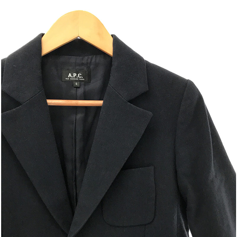 A.P.C. / アーペーセー コットン ウール 2B テーラードジャケット ポーランド製