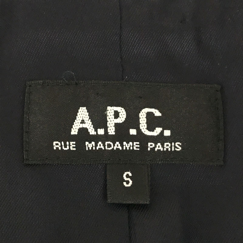 A.P.C. / アーペーセー コットン ウール 2B テーラードジャケット ポーランド製