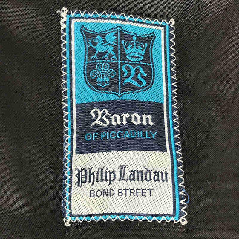 Baron of piccadilly / バロンオブピカデリー CASHMERE カシミア100％ ENGLAND イングランド製 ウール ロング チェスター コート