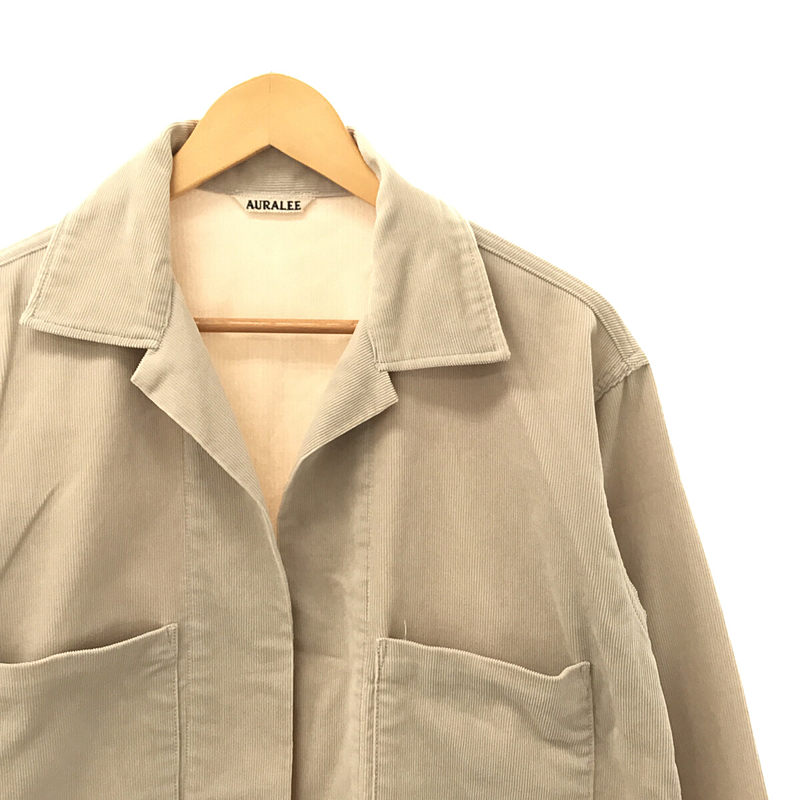 WASHED CORDUROY SHIRTS JACKET ウォッシュドコーデュロイ シャツ