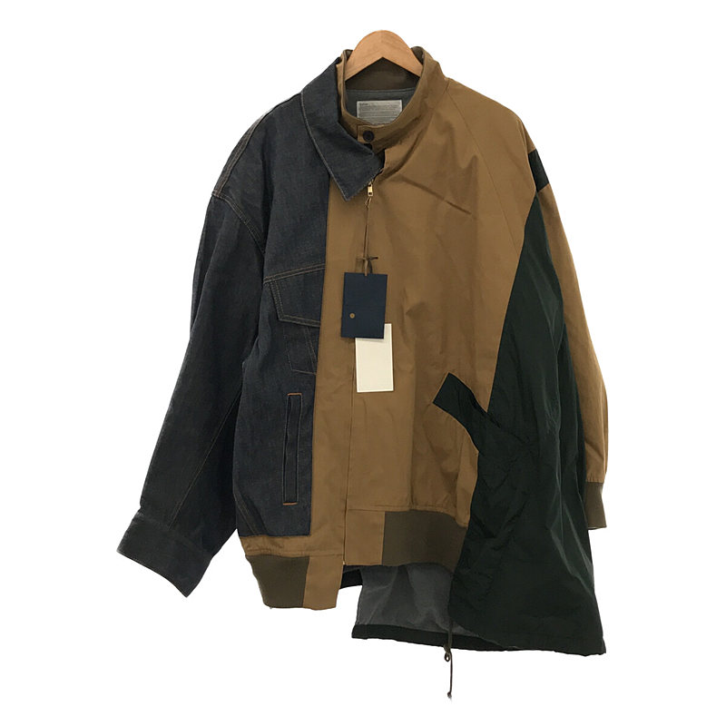DENIM JACKET BLOUSON ドッキング デニム ジャケット ブルゾン DENIM JACKET BLOUSON ドッキング デニム ジャケット ブルゾン