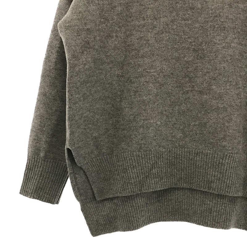 HIGH NECK PULLOVER ウール ハイネック プルオーバー ニット セーター ...