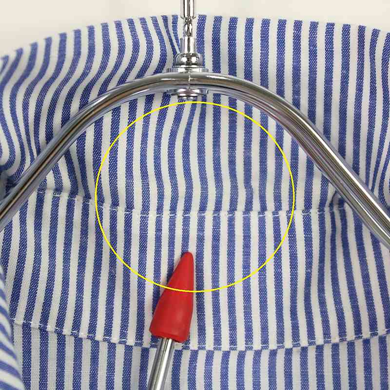 tricot COMME des GARCONS / トリココムデギャルソン コットンリネン ストライプ半袖シャツ