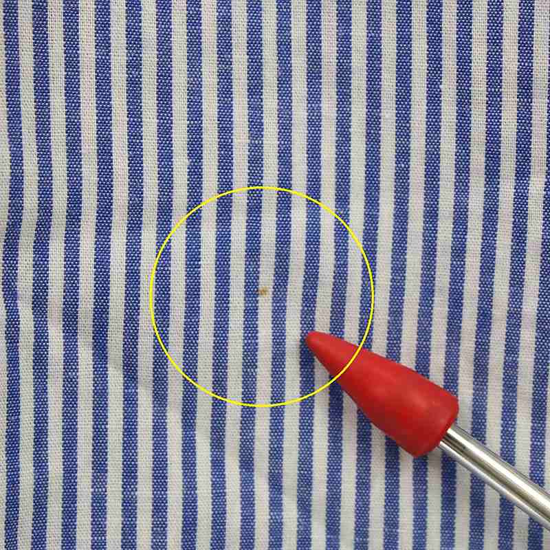 tricot COMME des GARCONS / トリココムデギャルソン コットンリネン ストライプ半袖シャツ