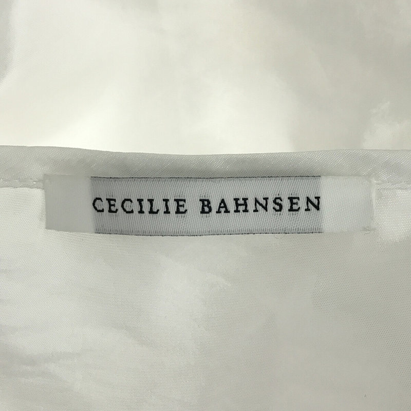 Cecilie Bahnsen / セシリーバンセン AMALIE DRESS アシンメトリーヘム ラップドレス ワンピース