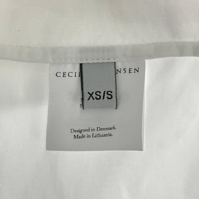 Cecilie Bahnsen / セシリーバンセン AMALIE DRESS アシンメトリーヘム ラップドレス ワンピース