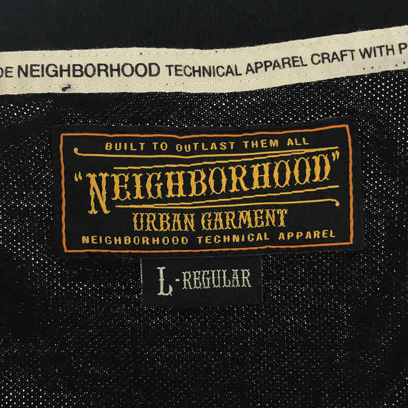 NEIGHBOR HOOD / ネイバーフッド ワンポイント刺繍 ポロシャツ