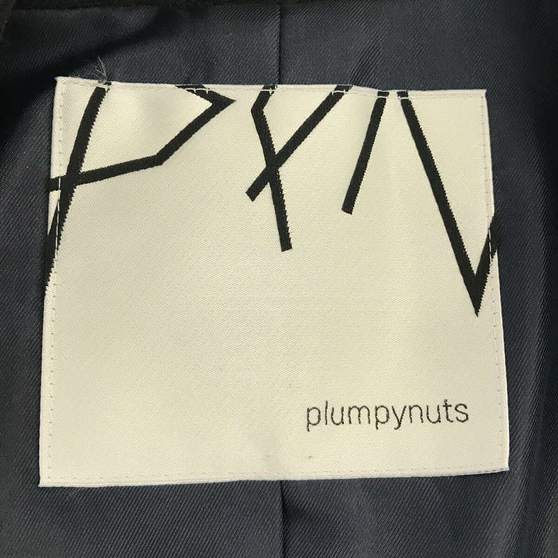 Plumpynuts / プランピーナッツ ジャガード 刺繍 1B テーラード ジャケット