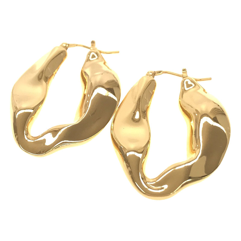 SURFACE SMALL HOOP EARRINGS イヤリング ピアス 保存袋付Preek / プリーク