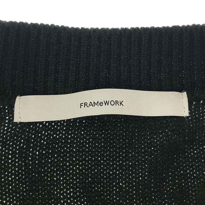 Framework / フレームワーク Spick & Span 取扱い ウールカシミヤVネックプルオーバー2