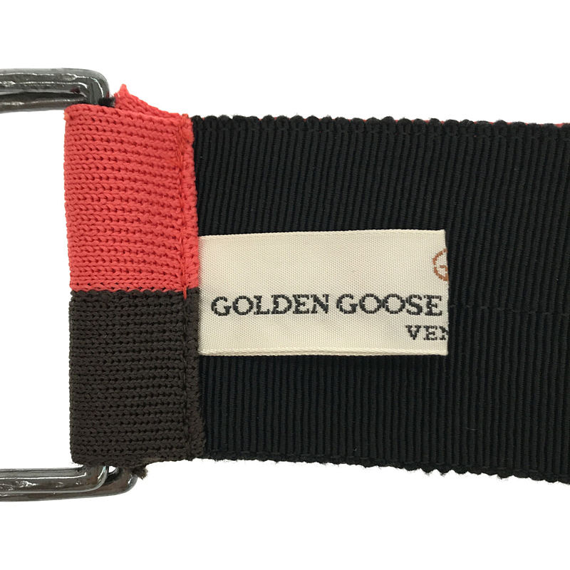 GOLDEN GOOSE / ゴールデングース D-RING BELT Dリングベルト 2本セット